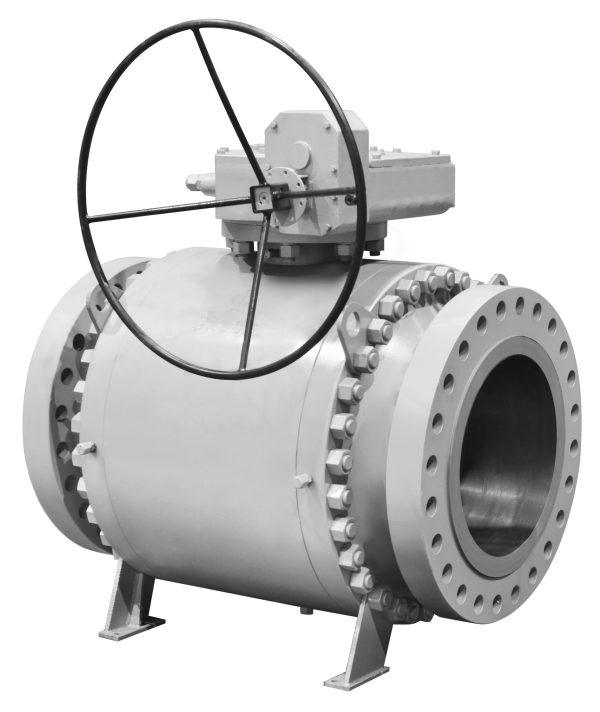 Titanium Trunnion Mounted Ball Valve